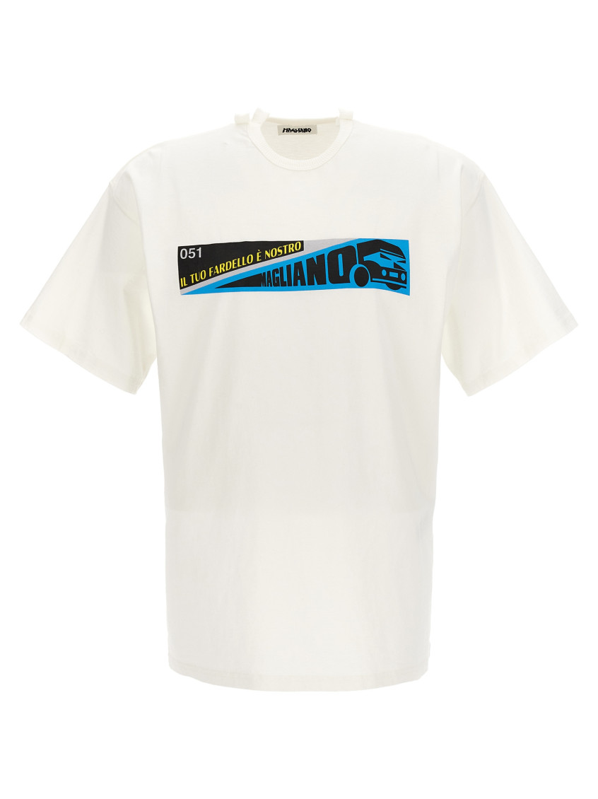 Magliano Graphic-print Cotton T-shirt In Animal Print