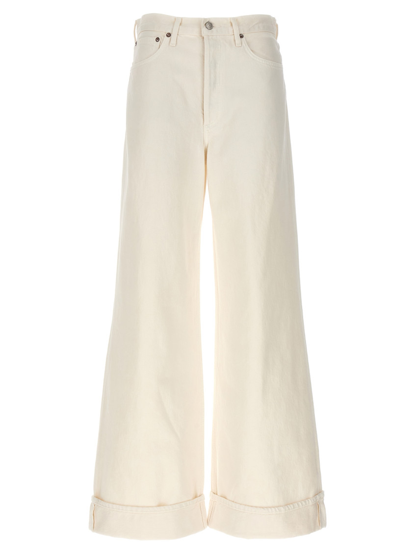 Agolde Dame Jeans In White