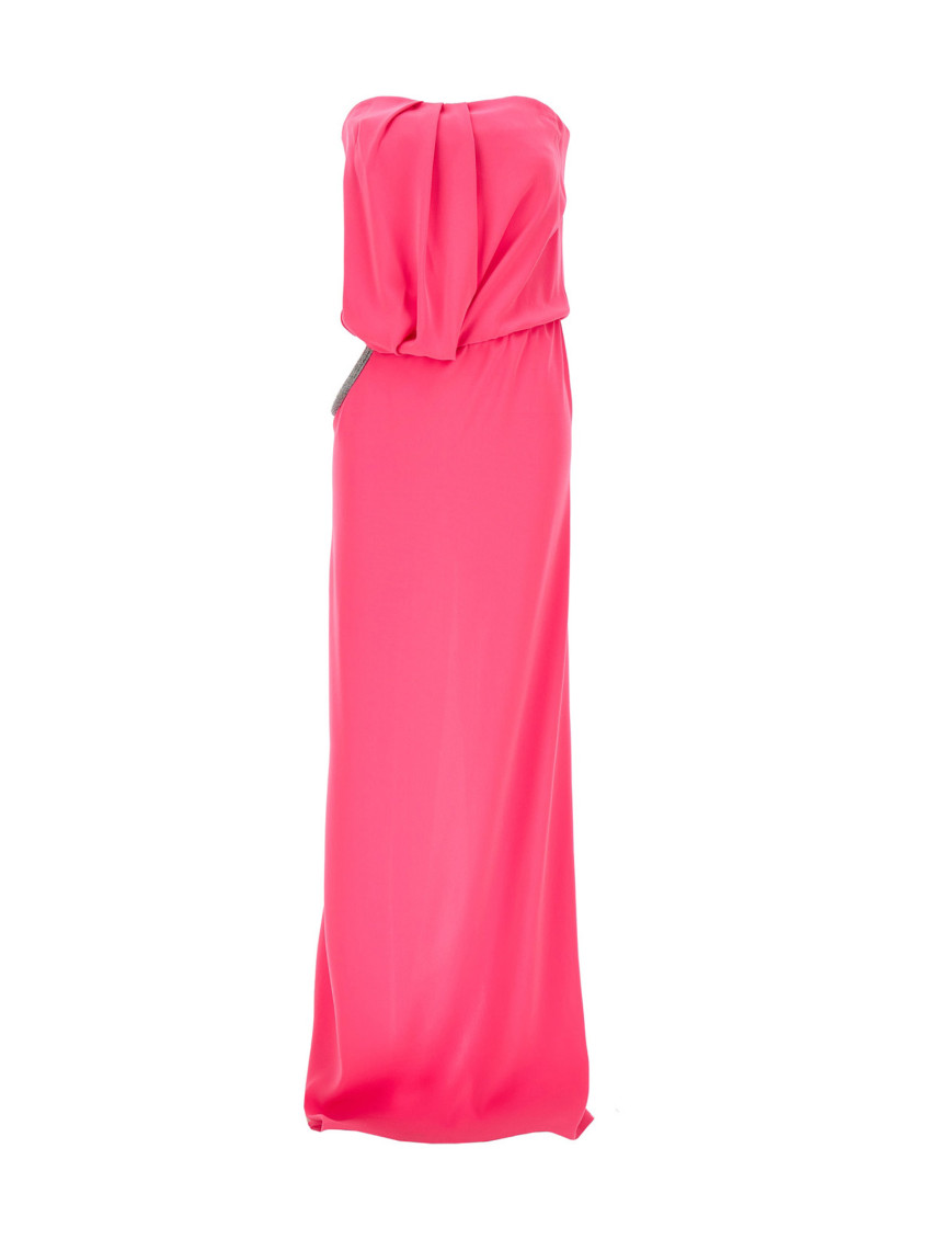 Nué Dahlia Dress In Fuchsia