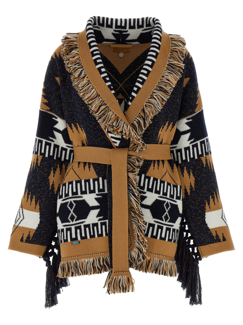 Alanui Multicolor African Vibes Cardigan
