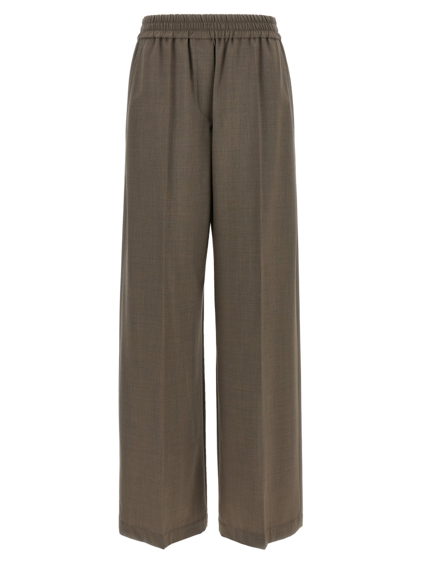 Brunello Cucinelli Grey Wool Pants