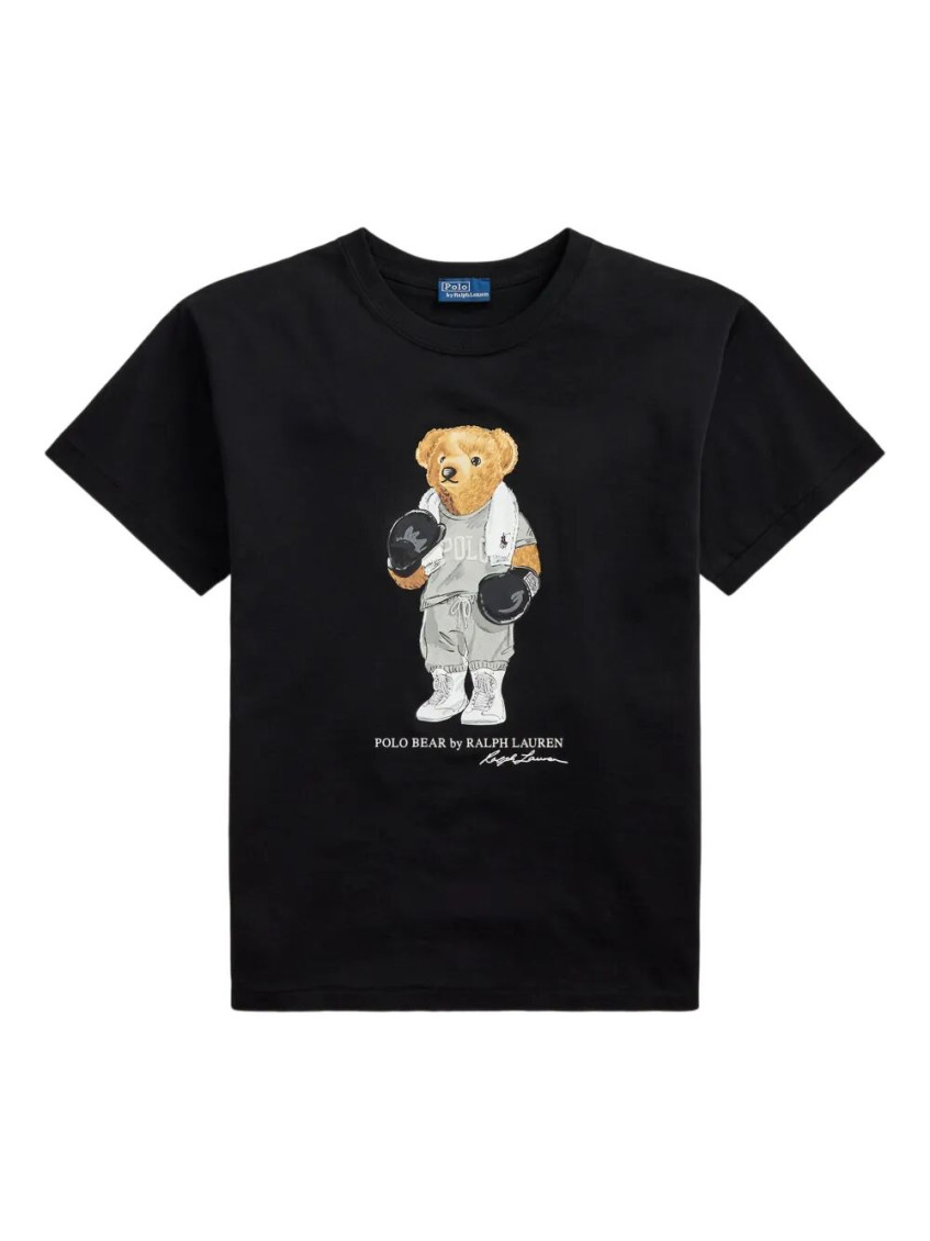 Ralph Lauren Black Polo Bear T-shirt