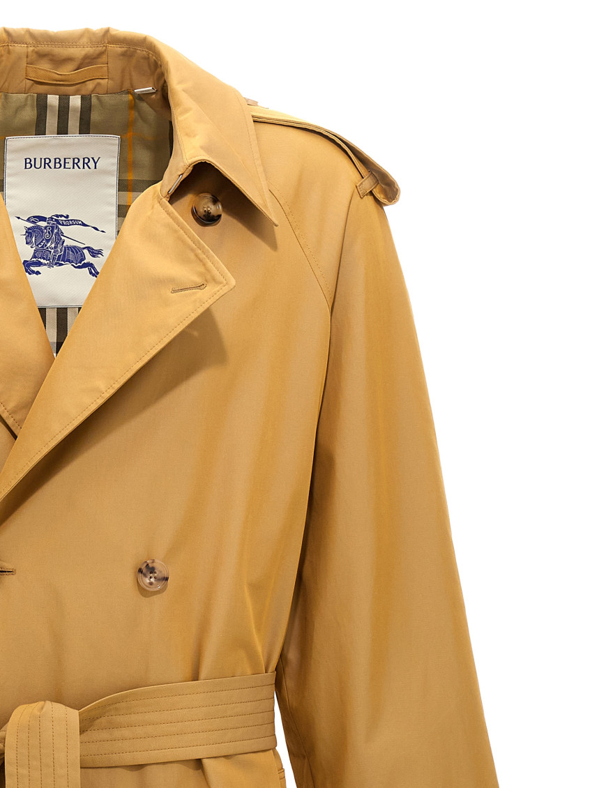 burberry navy trench coat mens