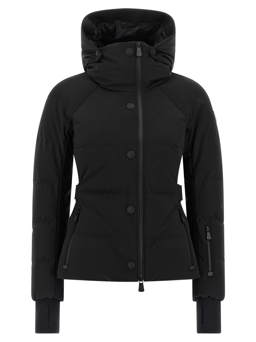 Moncler Guyane Ski Jacket In Black