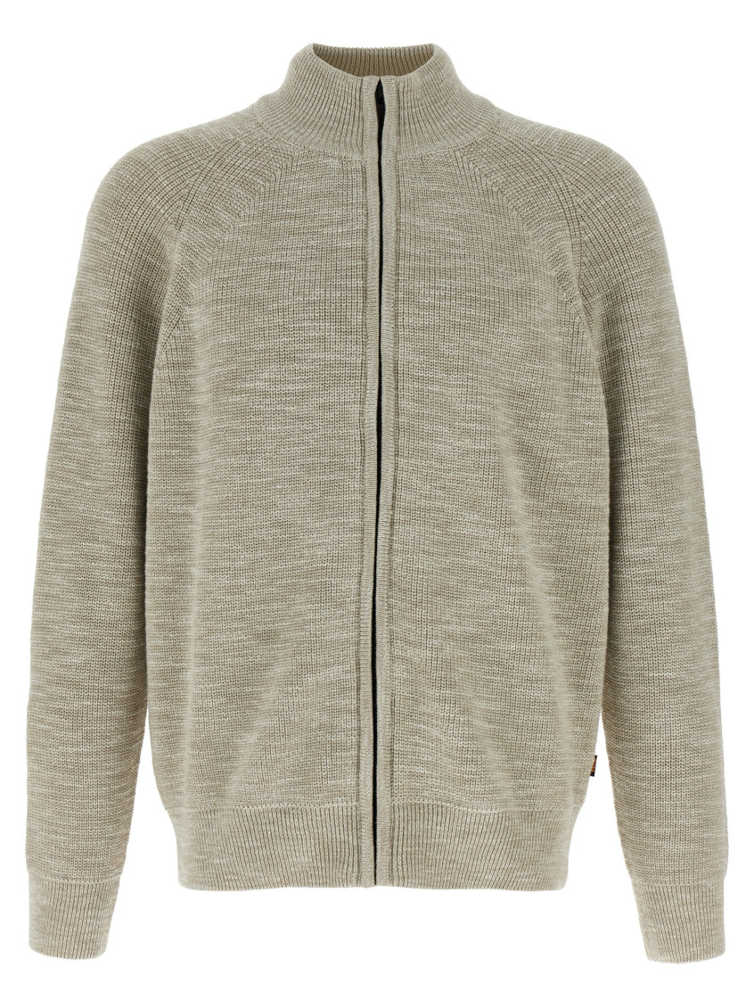Shop Hugo Boss Beige Kenion Cardigan