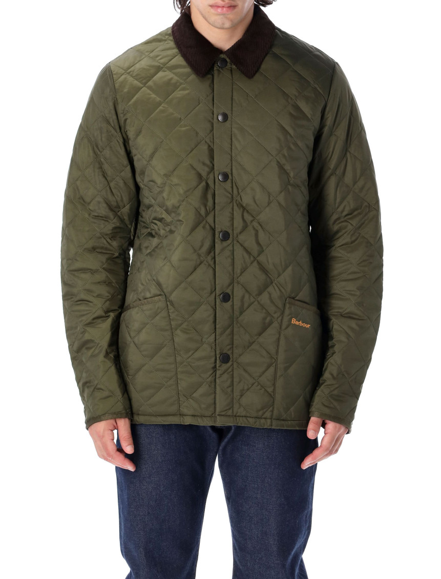 Barbour Green Heritage Liddesdale Quilted Jacket for Men Online
