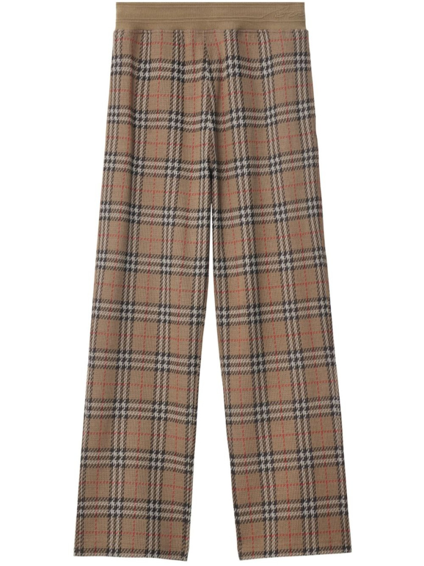 Burberry Trousers Sporty In Beige