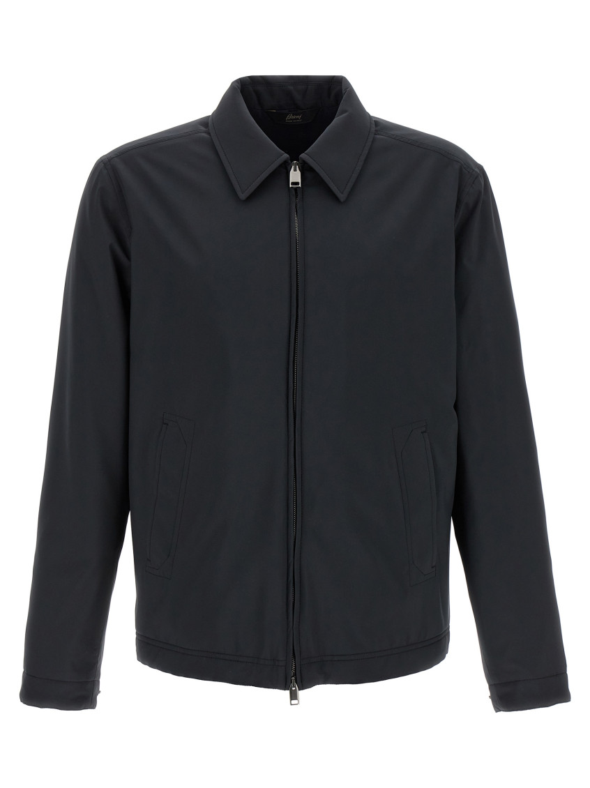 Brioni Performa Casual Jackets And Parka In Blue