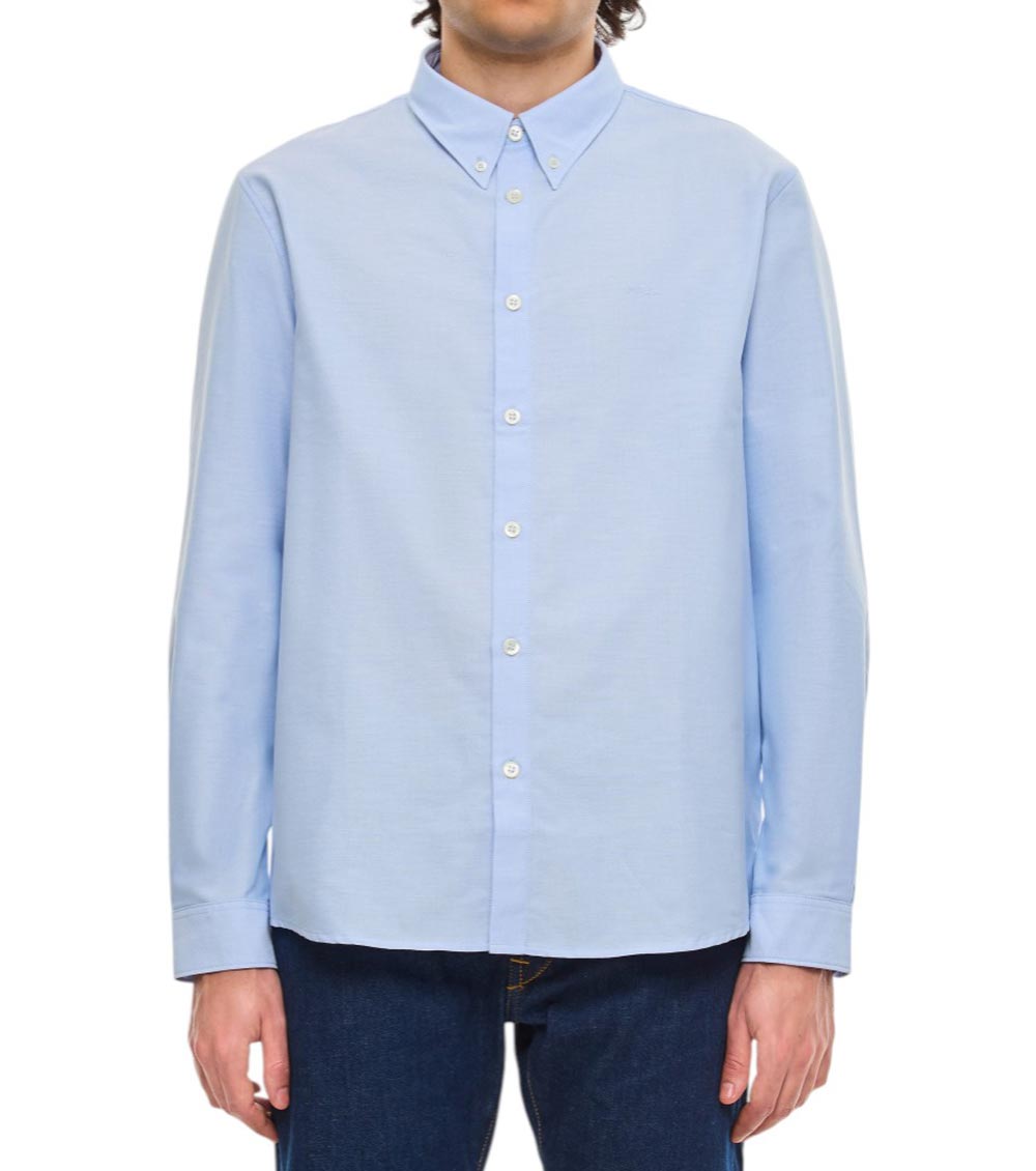 Apc A.p.c. Malo Shirt In Sky Blue