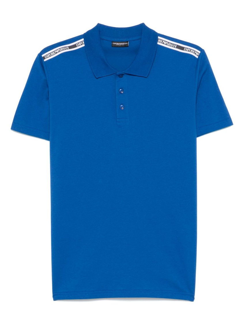 Emporio Armani Logo Cotton Polo Shirt