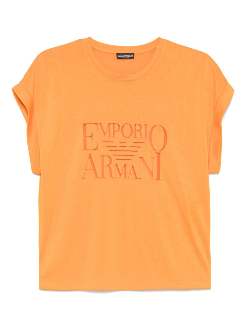 Emporio Armani Orange Logo T-shirt