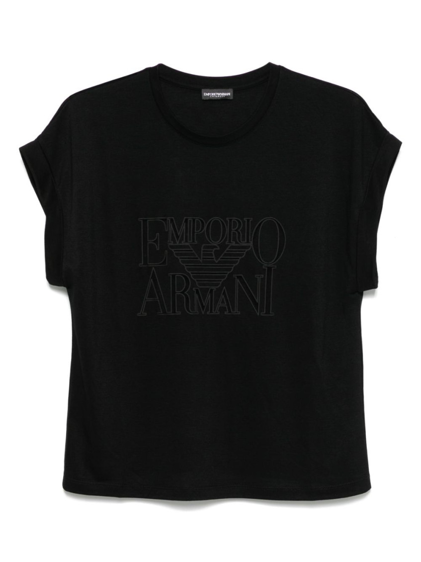 Emporio Armani Black Logo T-shirt