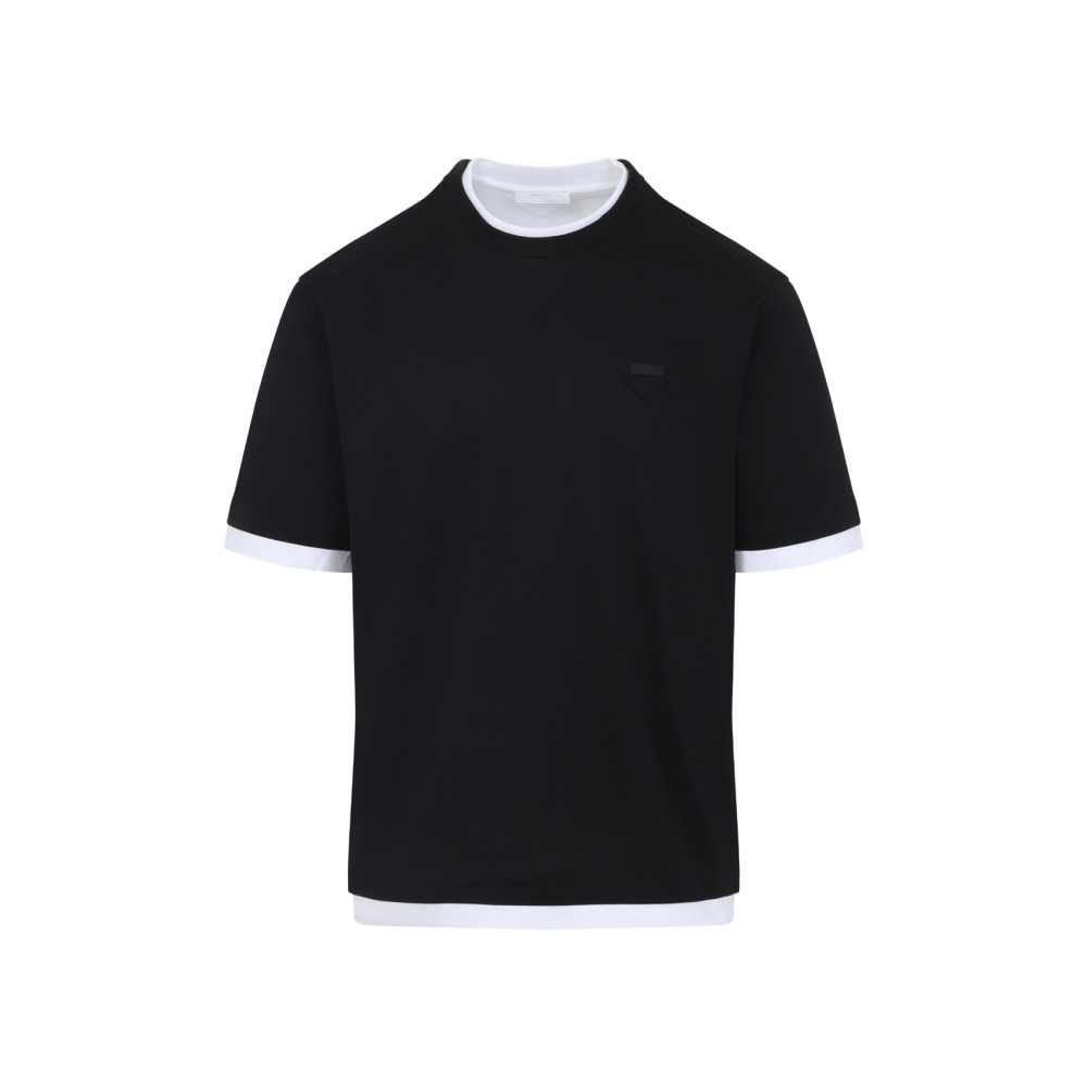 Prada Short Sleeves Crewneck T-shirt
