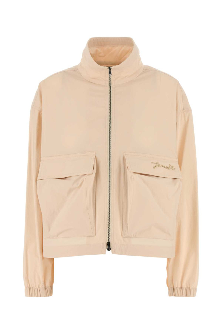 Fendi Light-pink Cotton Blend K-way