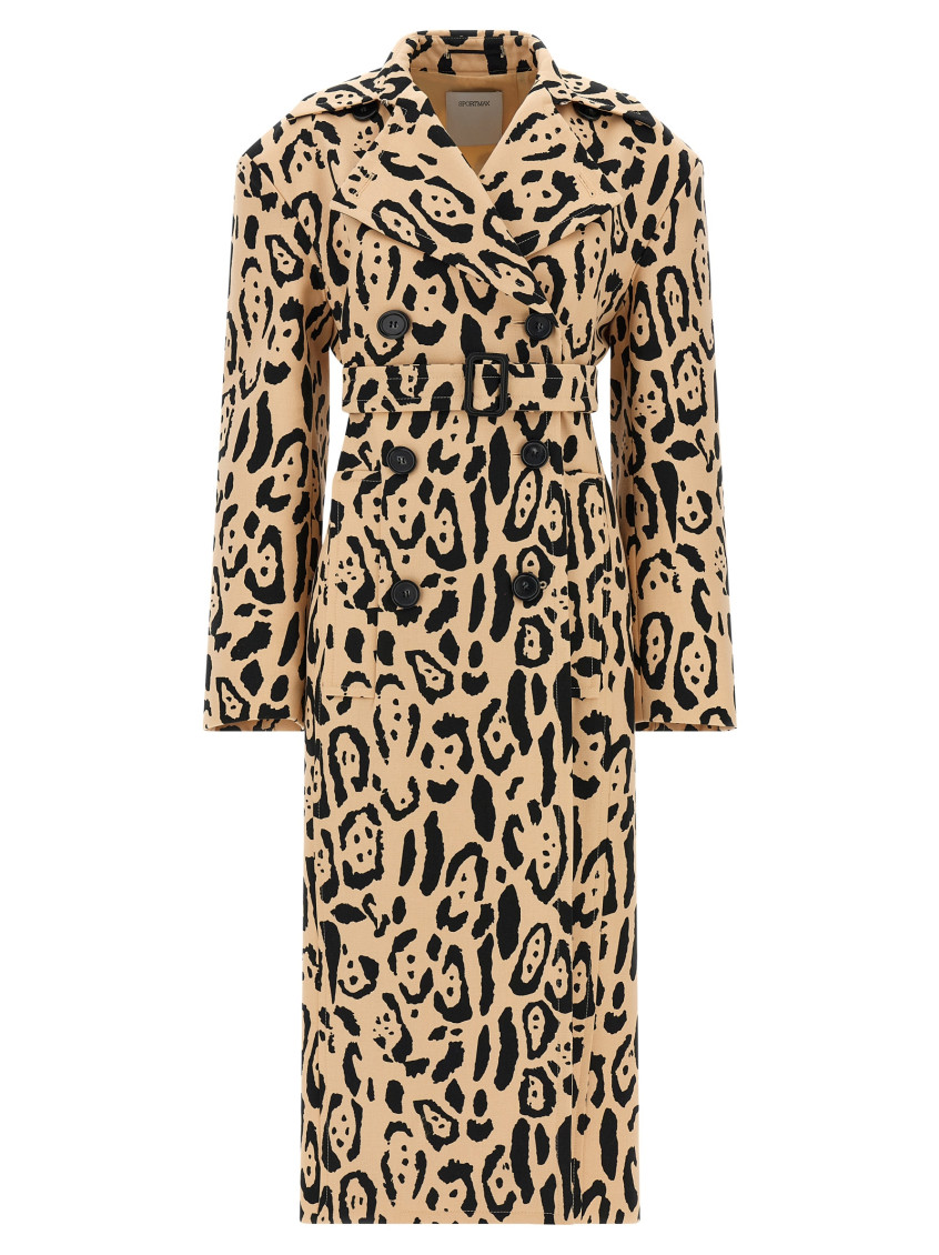 Sportmax Multicolor Grembo Trench Coat