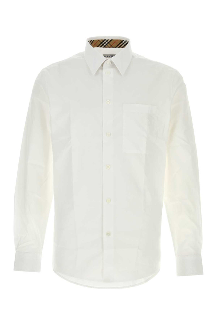 Burberry Sherfield Shirt And Blouse White In White