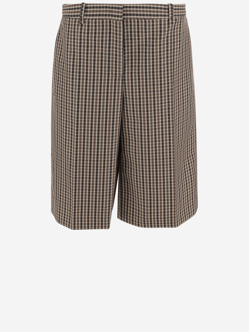 Jil Sander Multicolor Wool Short Pants