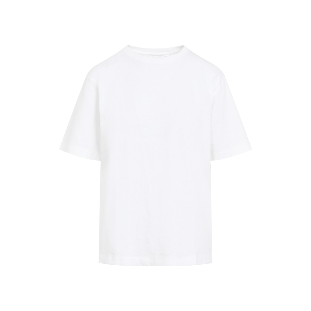 Khaite The Emmylou Cotton T-shirt In White