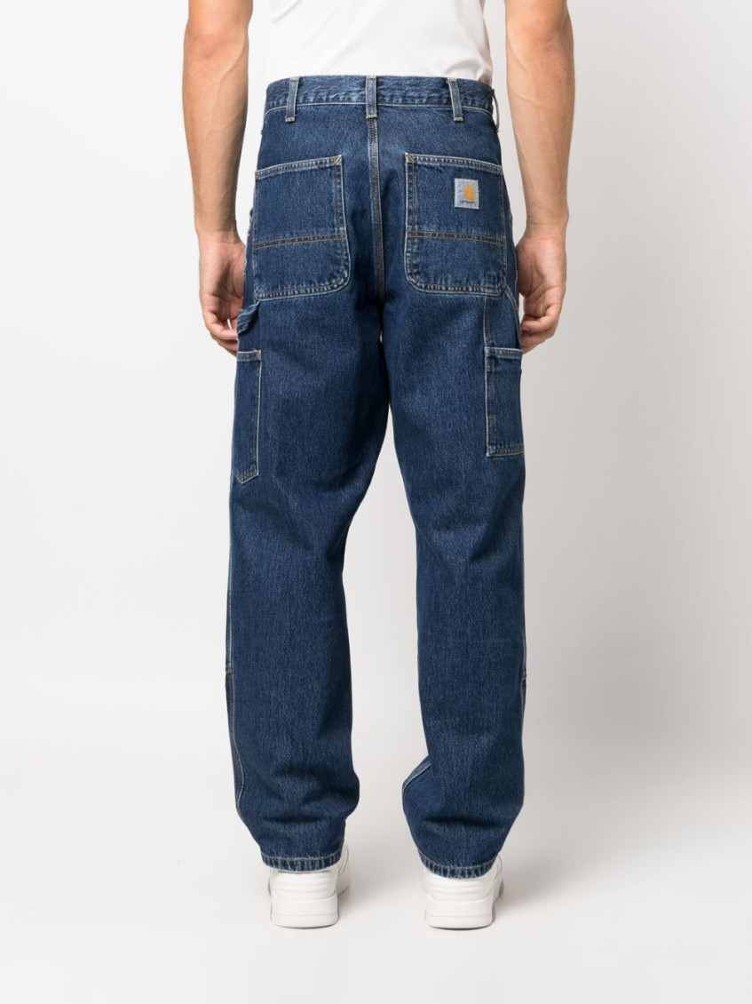Carhartt Wip Blue Double Knee Jeans for Men Online India at 