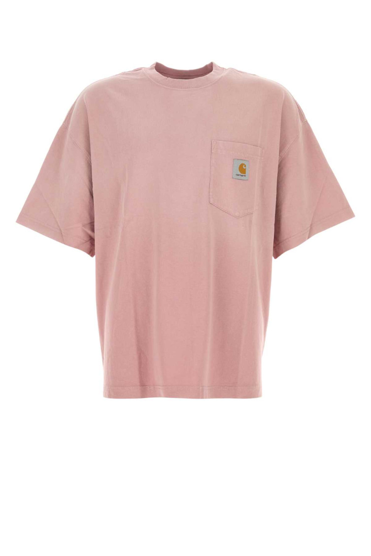 Carhartt Work In Progress Hudson Pocket T-shirt In Pink