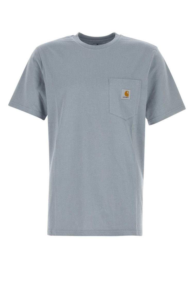 Carhartt Short Sleeve Pocket T Shirt Yosemite In Blue