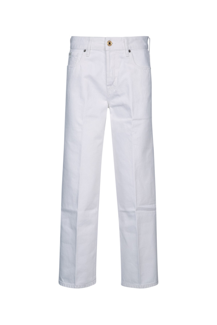 Jacob Cohen Cropped Peggy 5pkt Trousers In White