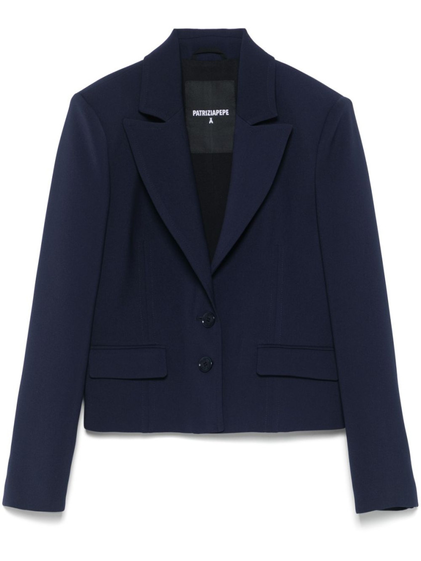 PATRIZIA PEPE NAVY BLUE BLAZER