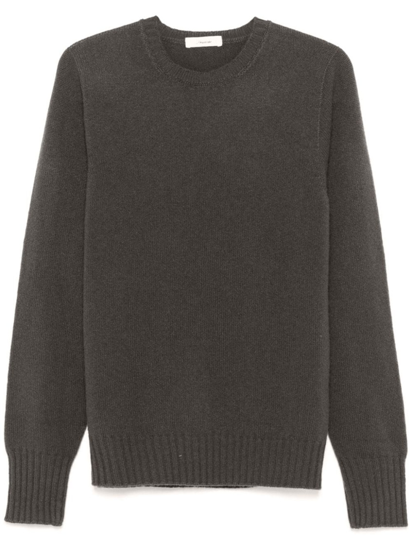 Drumohr Kaschmirpullover Mit Rundhalsausschnitt In Dark Pink