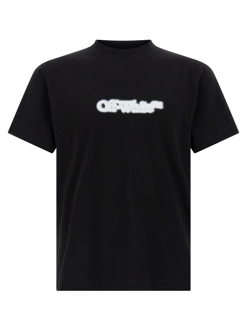 Shop Off-white Black Spray Arrow T-shirt