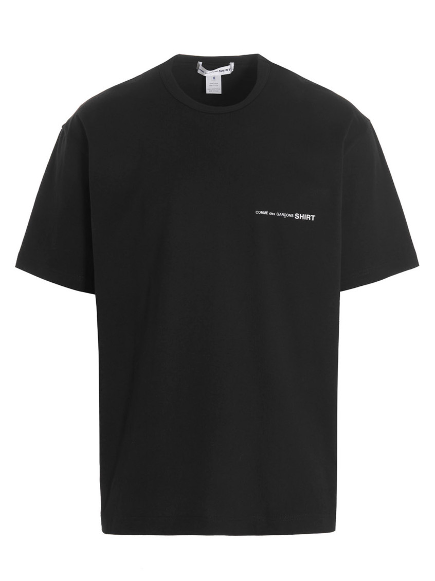 Comme Des Garçons Crew Neck Short Sleeves T-shirts In Black