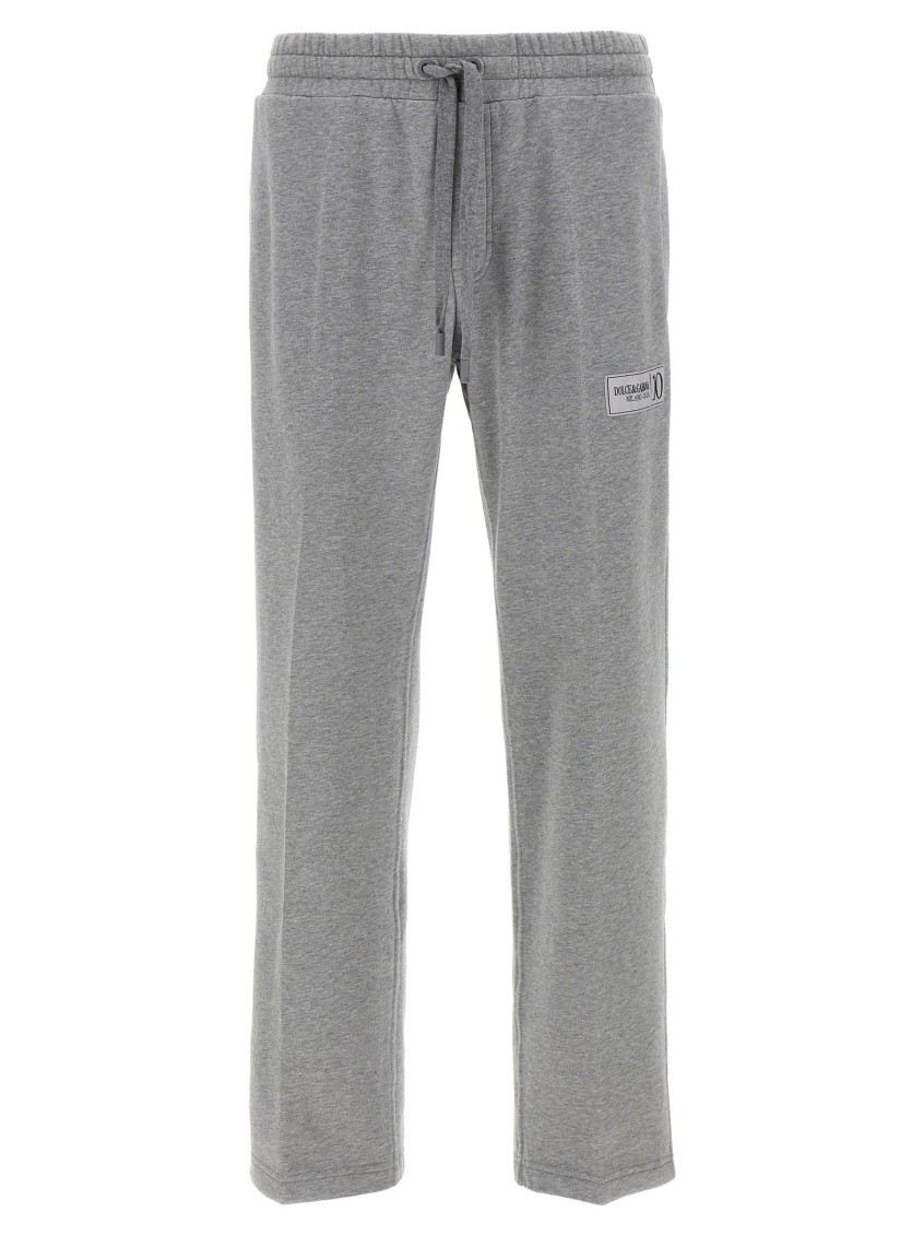 Dolce & Gabbana Grey 10 Joggers In Grey