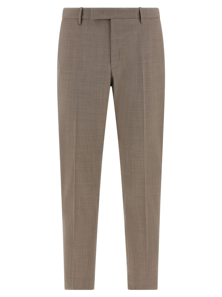 Pt Torino Dieci Pants Beige In Beige