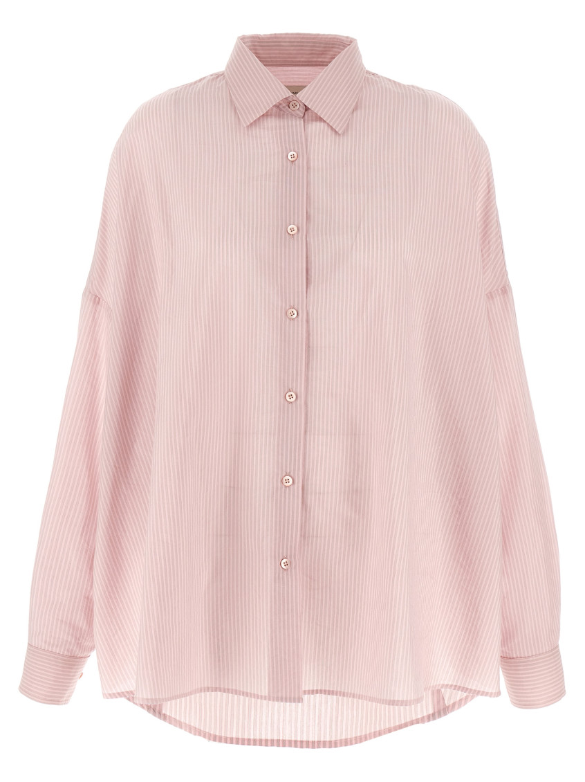 Shop Dries Van Noten Pink Casia Shirt