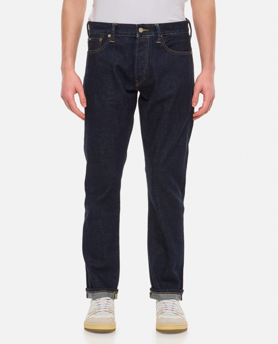 Polo Ralph Lauren Black Denim Jeans In Black