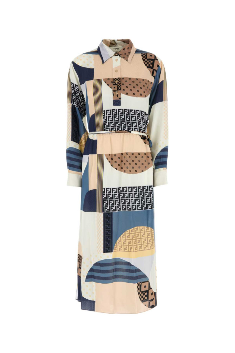 Fendi Dress In Multi