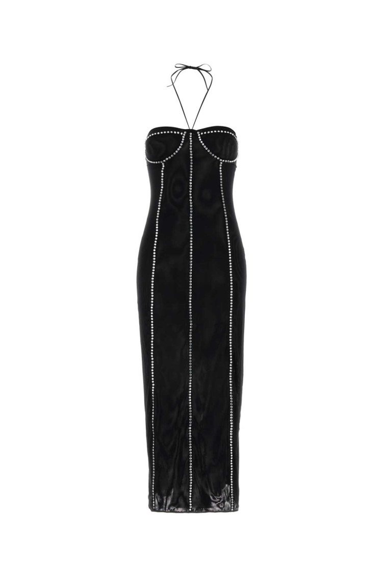 Oseree Crystal-embellised Gem Midi Dress