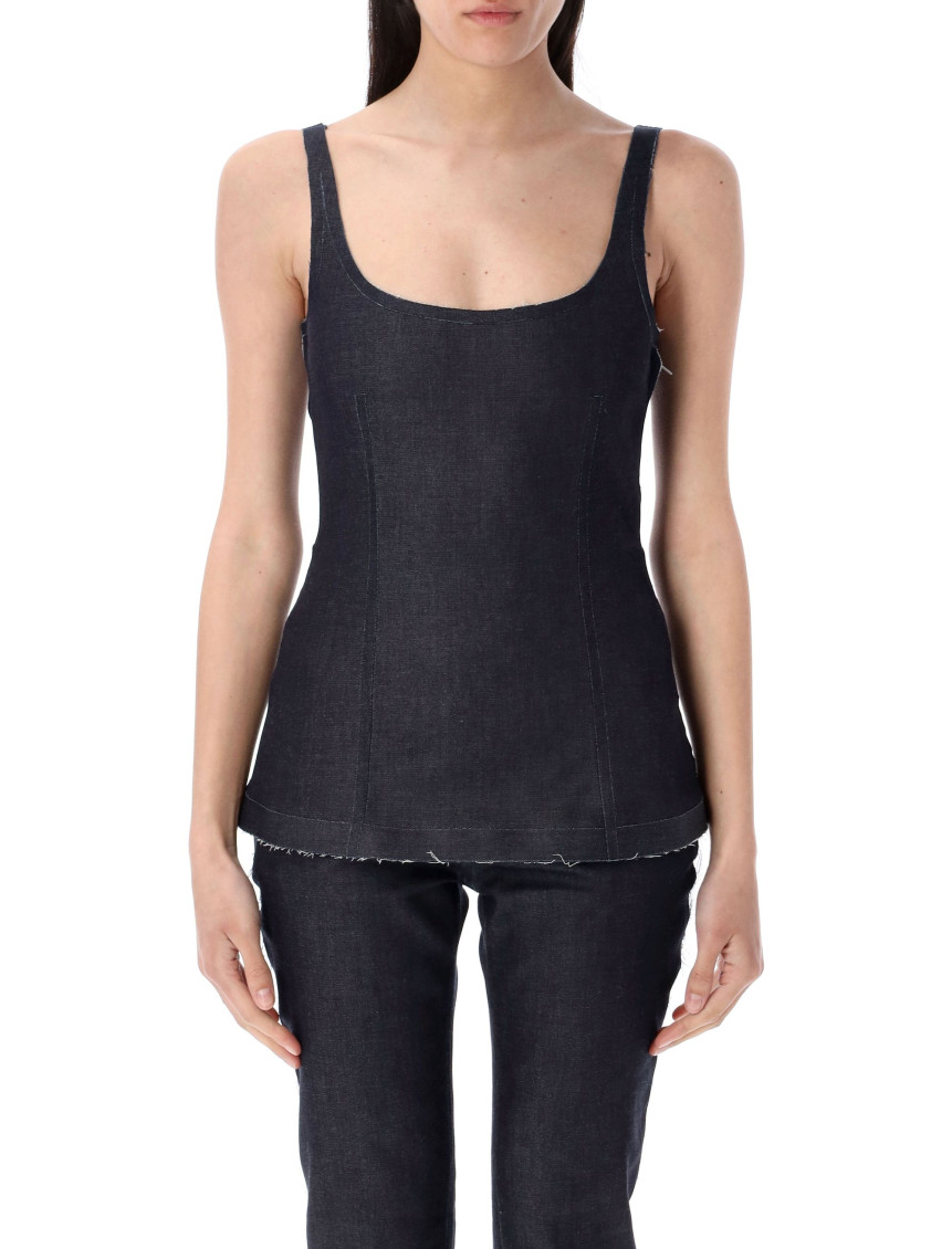 Marni Denim Shaped Top