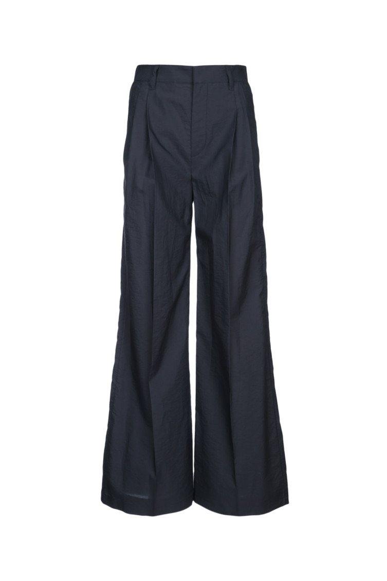 Brunello Cucinelli Trousers With Belt Loops And Wide-leg Design