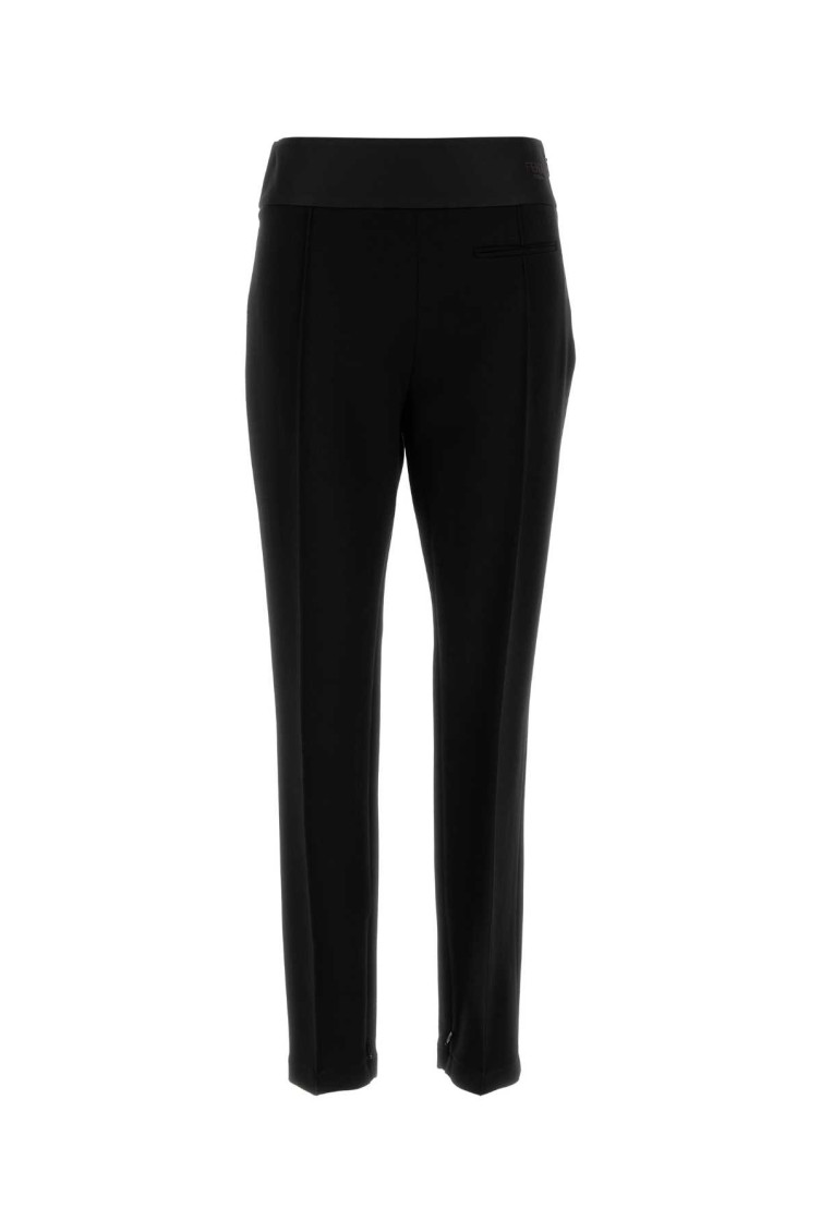 Fendi Stretch Cady Pant With Elastic Waistband