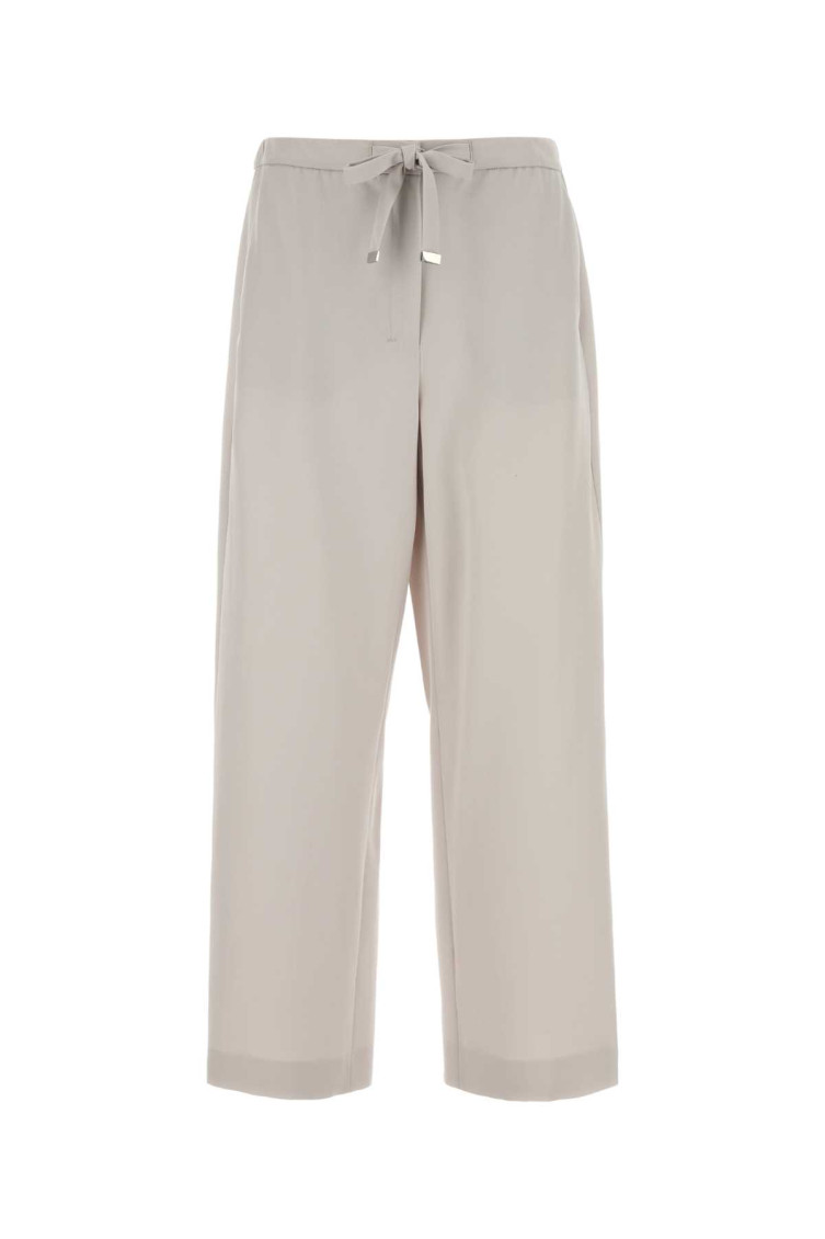 Max Mara Grey Argenta Straight-leg Trousers