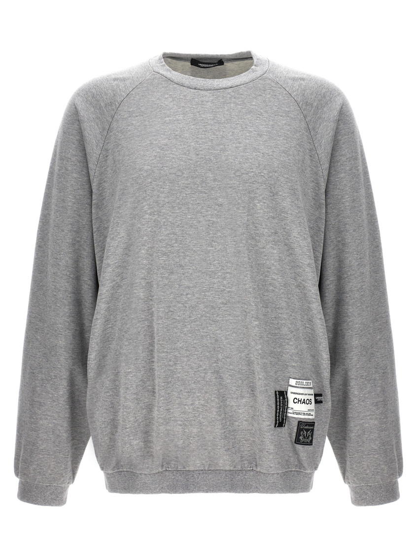 Undercover 'harmony And Disorder' Crewneck Sweater In Grey