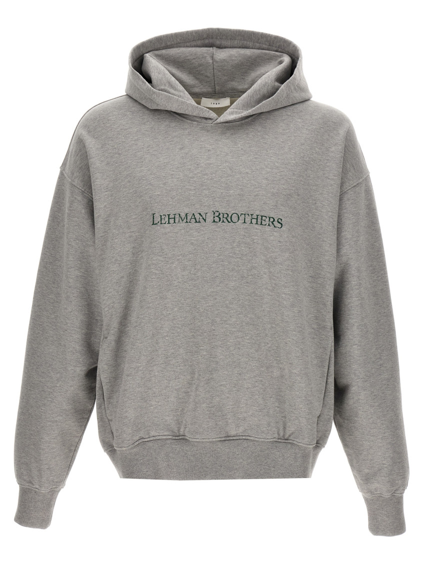 1989 Studio Grey Print Hoodie In Grey
