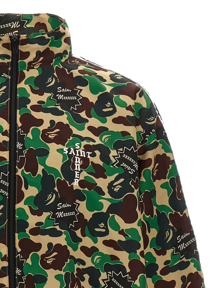 パーカー・フーディ Saint Mxxxxxx Camouflage Print Technical Fabric Sweatshirt Saint Mxxxxxx Camouflage Print Technical Fabric Sweatshirt