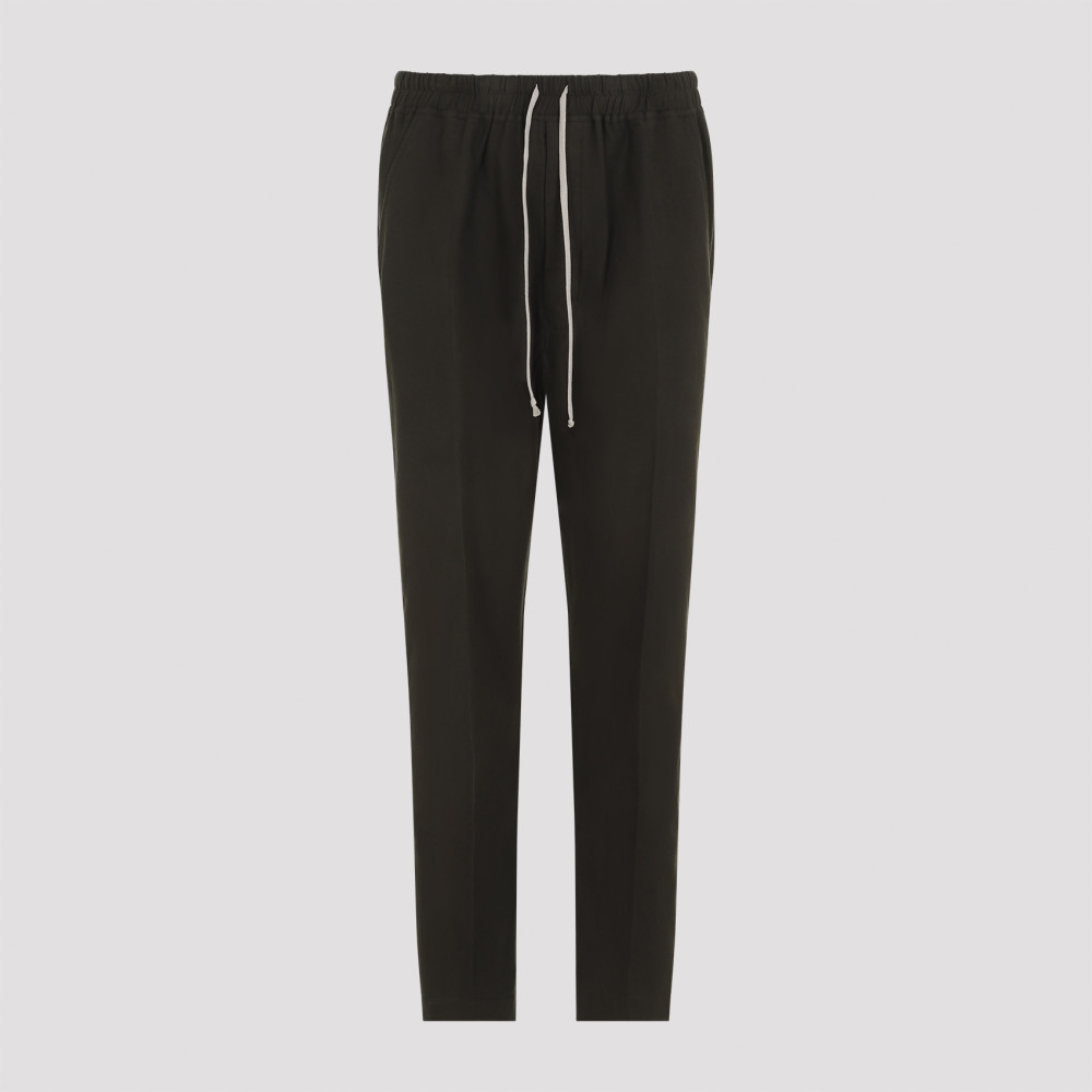 Rick Owens Green Cotton Drawstring Long Pants for Men Online India at  Darveys.com