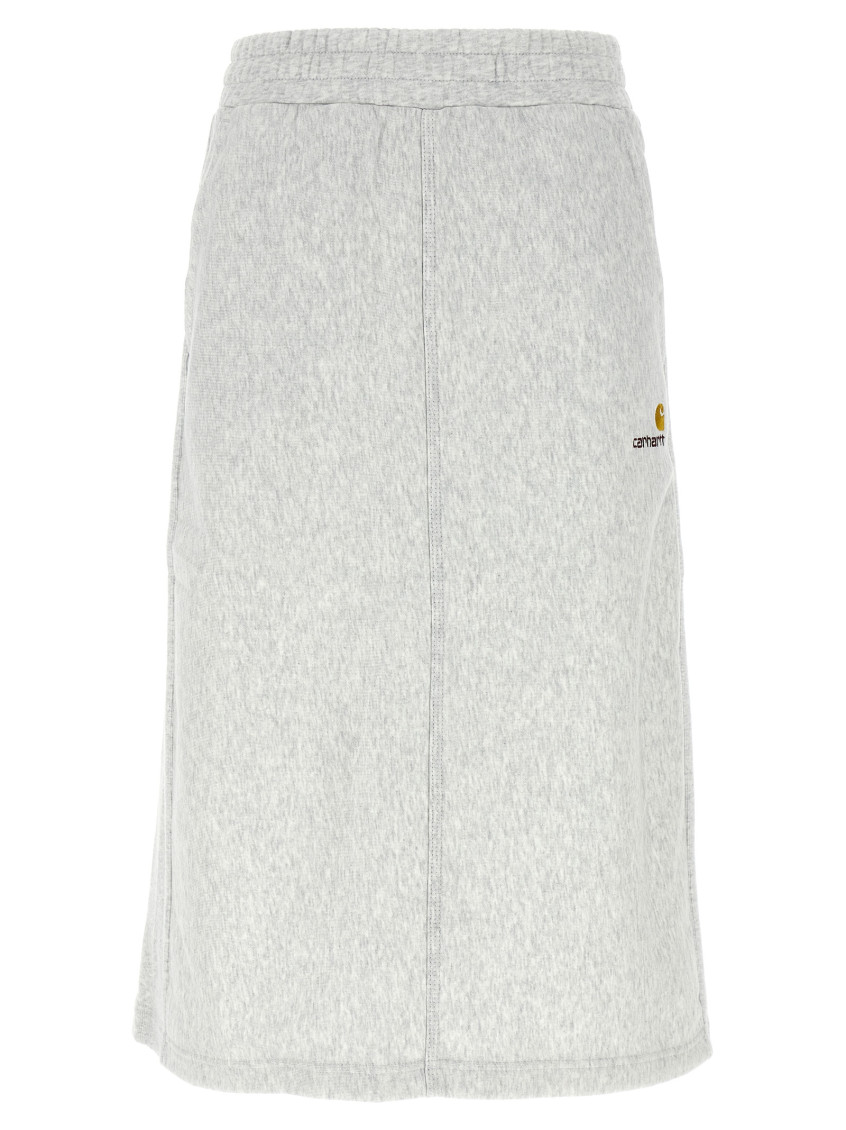 Carhartt American Script Skirts Gray In Gray