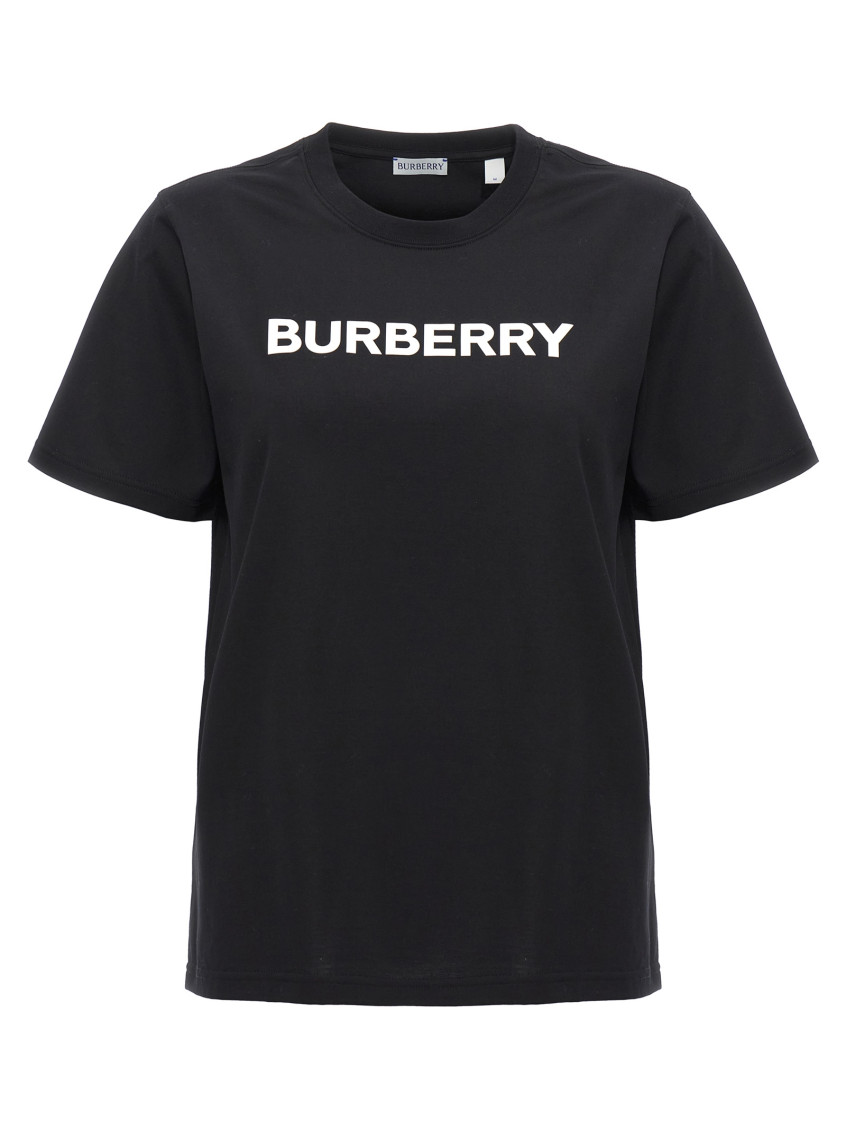 Shop Burberry Blackwhite Margot T-shirt