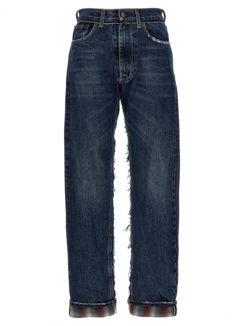 デニム・ジーパン MAISON MARGIELA 'Pendleton' jeans Blue S67LA0031STZ092 Maison Margiela Blue Pendleton jeans for Women Online USA at