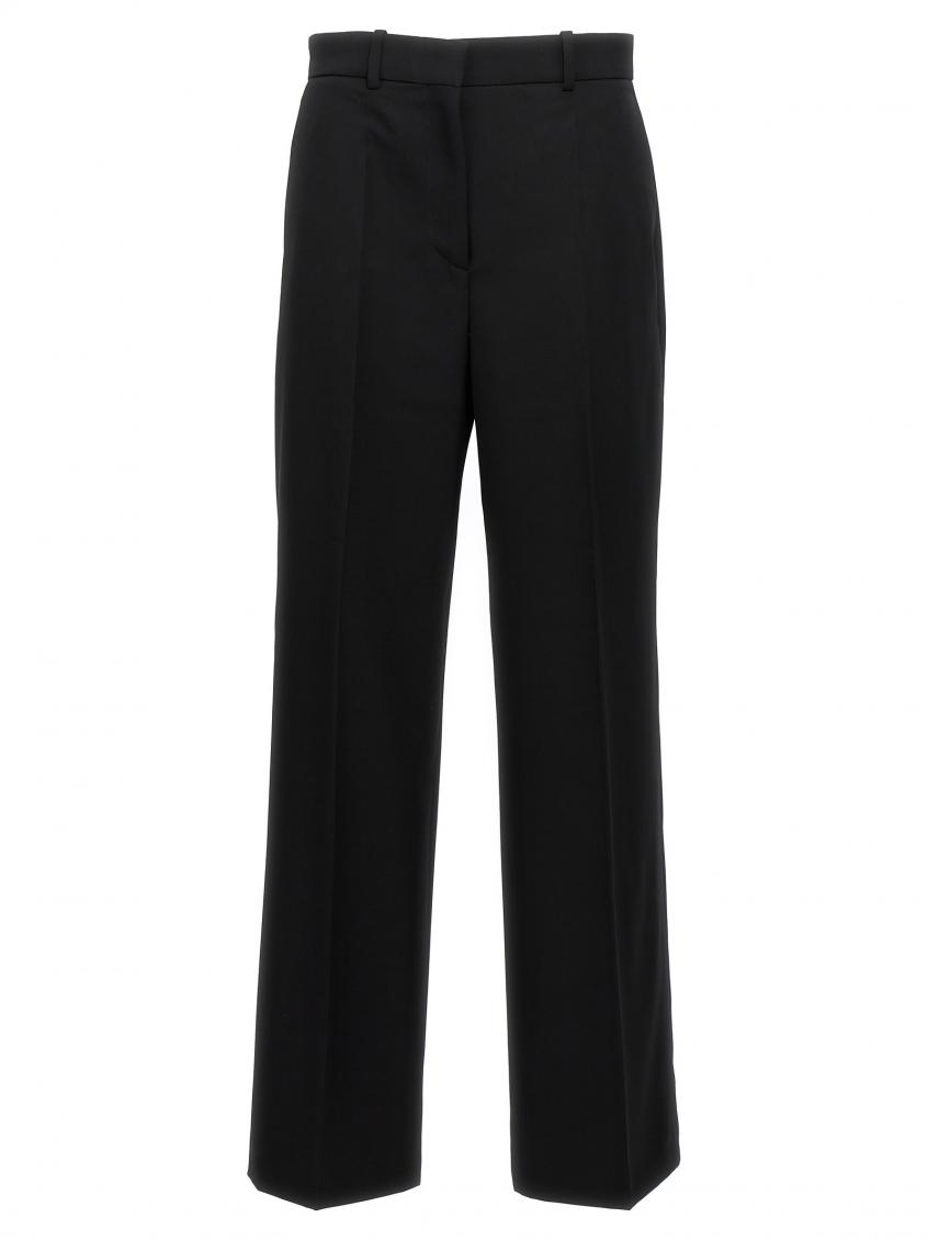 パンツ LANVIN Wide leg pants Black Lanvin Black Wide Leg Pants for Women Online USA at Darveys.com