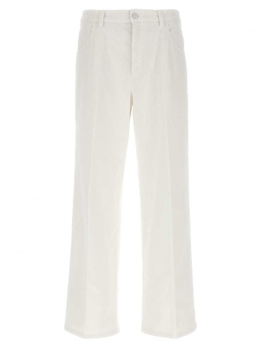 Cellar Door White Thelma Pants In White