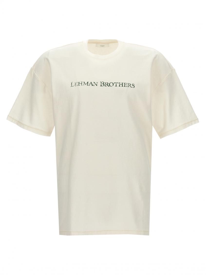 1989 Studio Lehman Brothers Print T-shirt In White